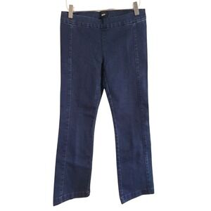 BDG Cropped Pull On Jeans XS Dark Wash Denim
